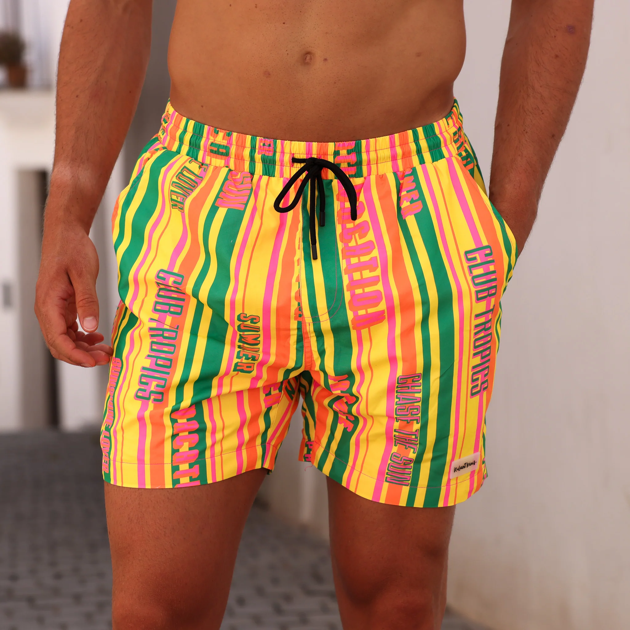 Men's Swim Trunks - Sunshine Lover - Image 4